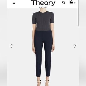 Theory Belisa Pant in Stretch Wool